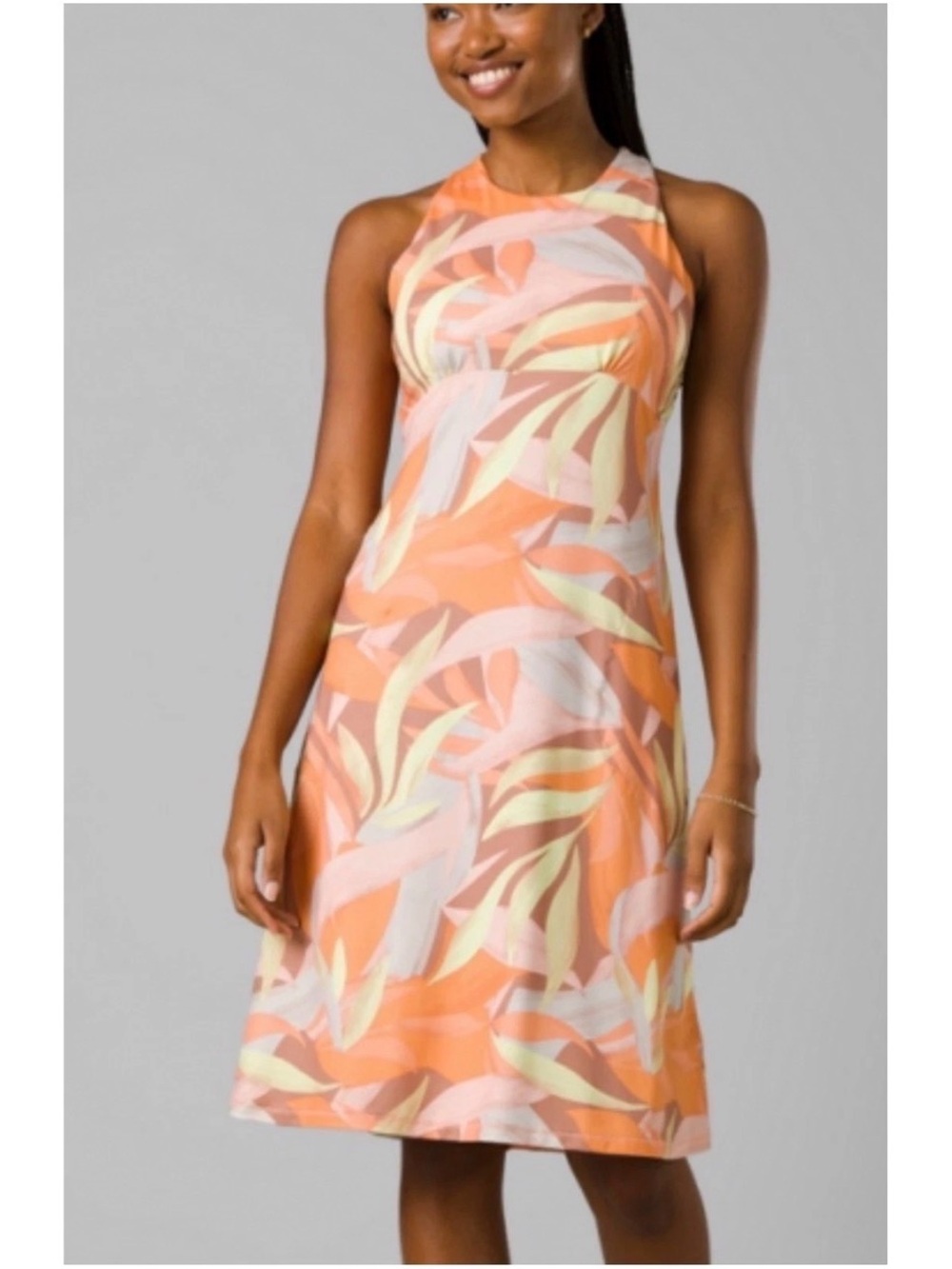 prAna Jewel Lake Dress in Solstice Tropics Size Large